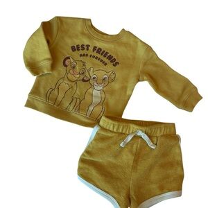 Lion King Baby Disney Set 3 months
 Golden Outfit Set